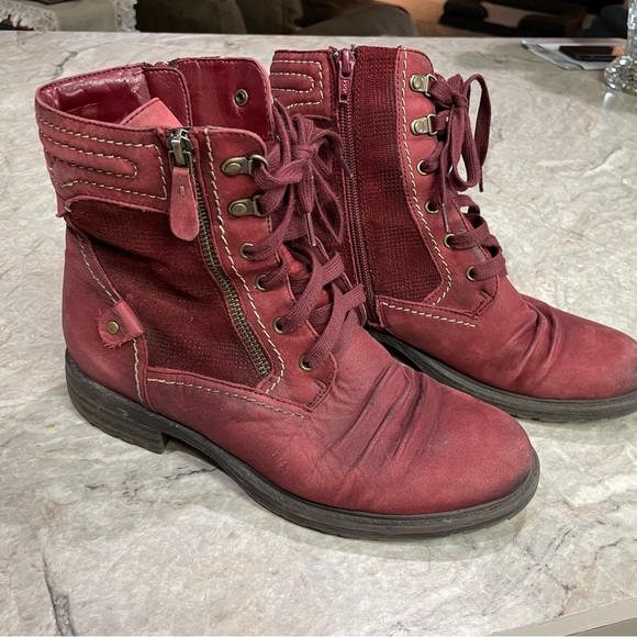 Earth Shoes - EARTH Leather Boots Woman’s 8